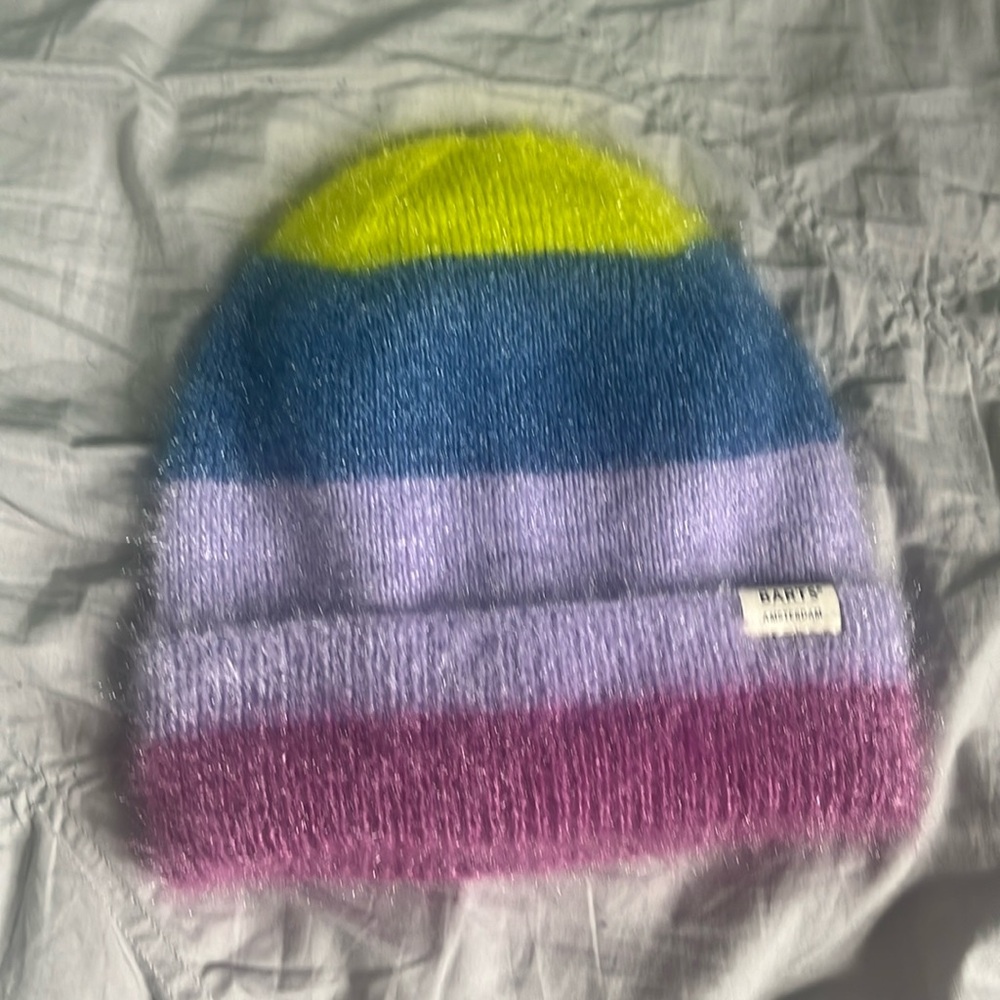 NWOT Barts Amsterdam multi color beanie